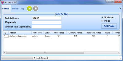 Screenshot for No Hands SEO 1.6.25